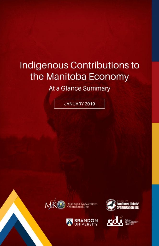 Indigenous Contributions to Manitoba's Economy report cover