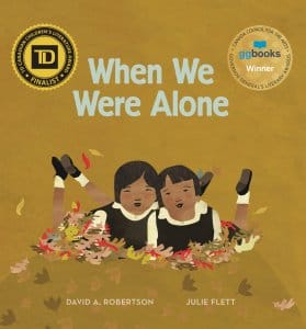 When We Were Alone book cover