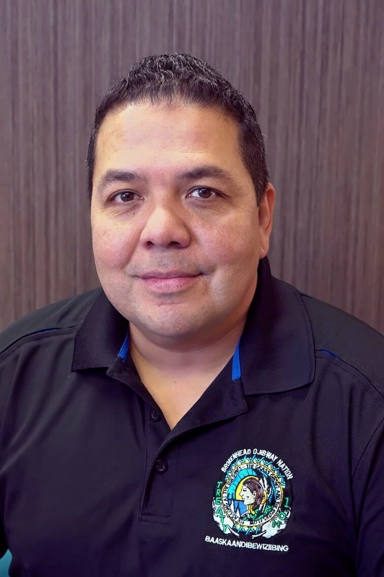 Chief Gordon Bluesky Portrait