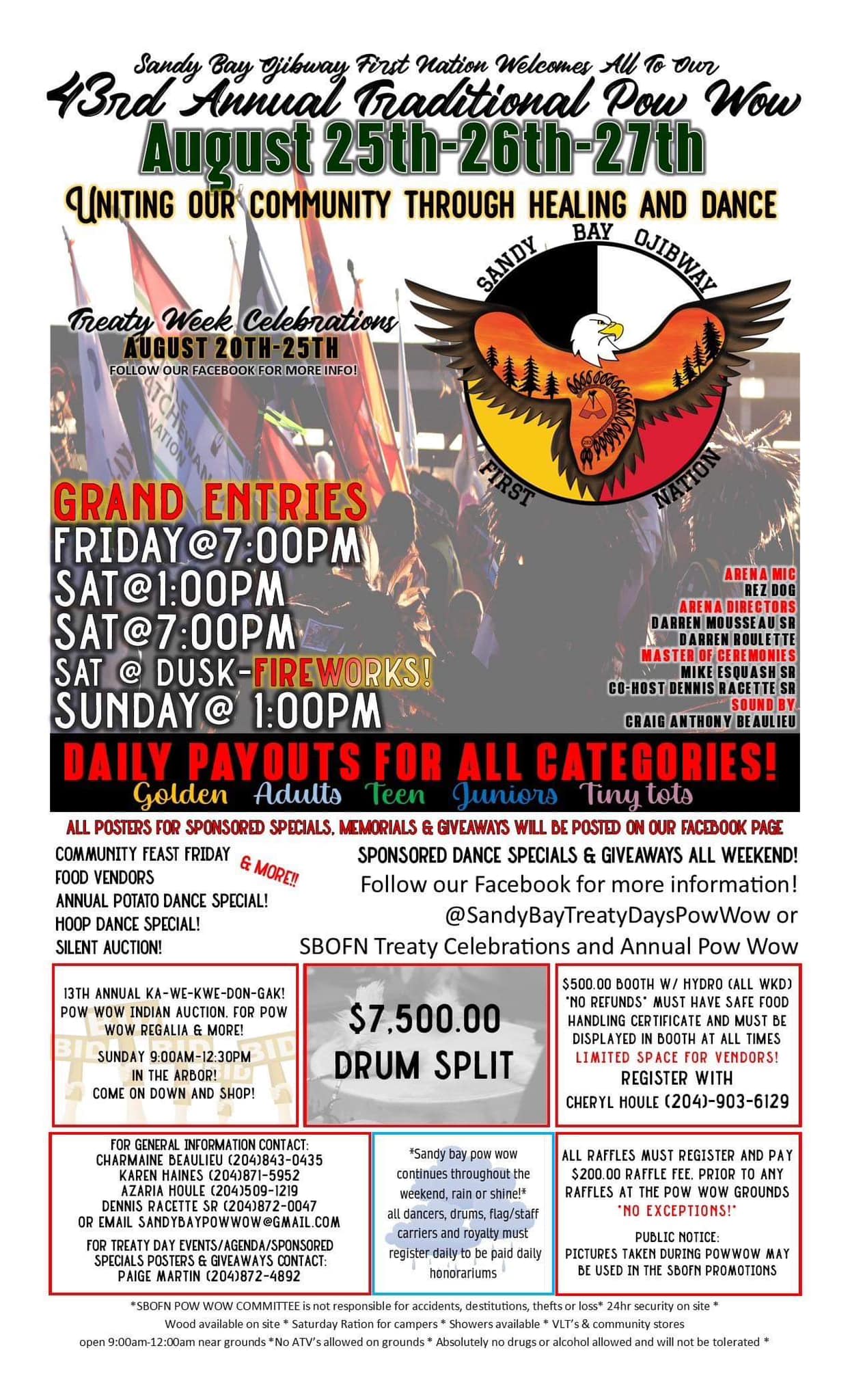 Pow Wows in Manitoba Southern Chiefs' Organization Inc.