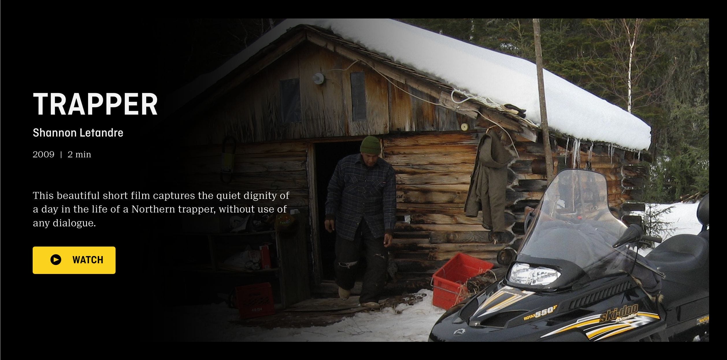 “Vistas: Trapper”